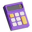 Calculadora e planta de imóvel