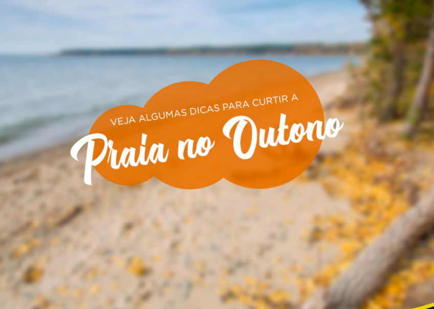 Veja algumas dicas para curtir a praia no outono