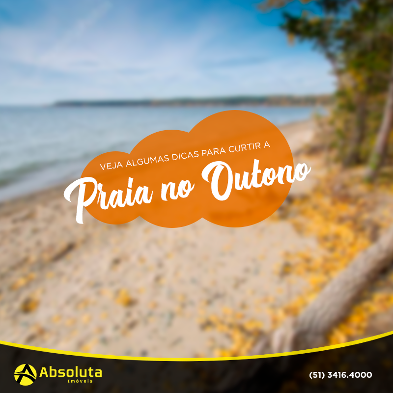 Veja algumas dicas para curtir a praia no outono