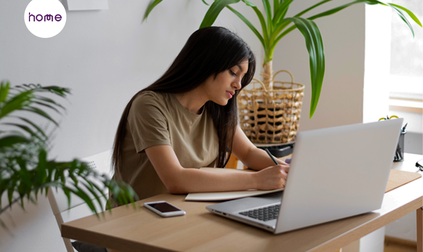 Transforme sua casa em um espaço de trabalho produtivo e inspirador