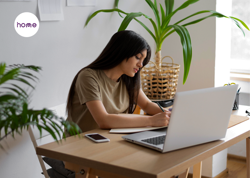 Transforme sua casa em um espaço de trabalho produtivo e inspirador