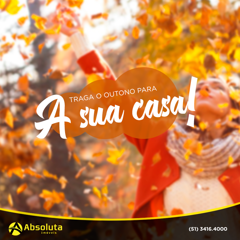 Traga o outono para a sua casa!