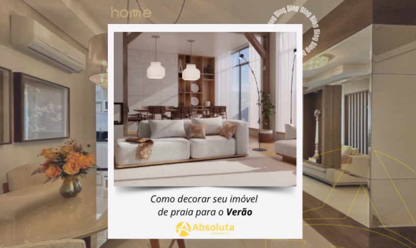 Como decorar seu imóvel de praia para o verão