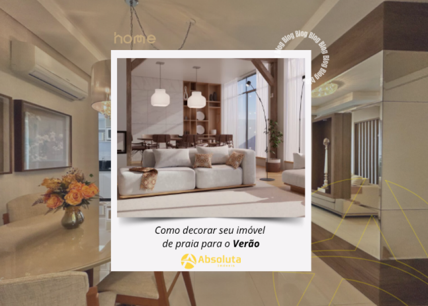 Como decorar seu imóvel de praia para o verão