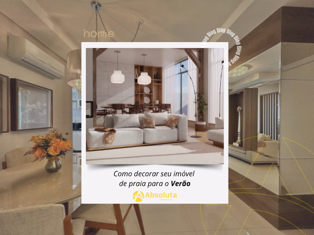 Como decorar seu imóvel de praia para o verão