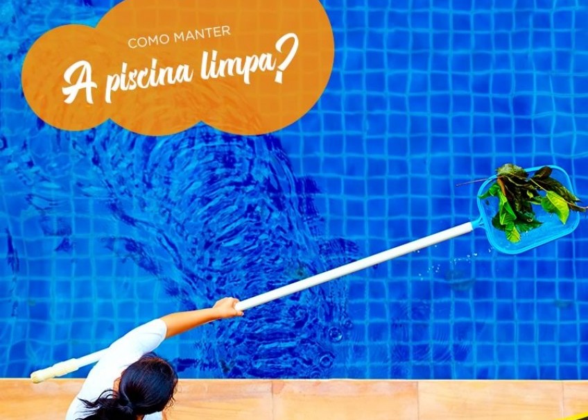 Como manter a piscina limpa no verão?