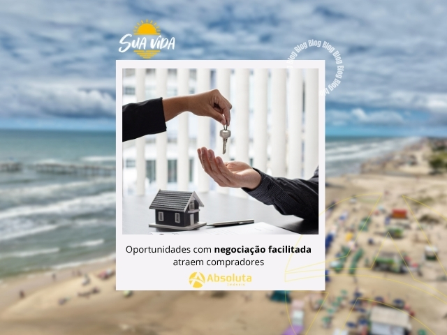 Oportunidades com negociação facilitada atraem compradores